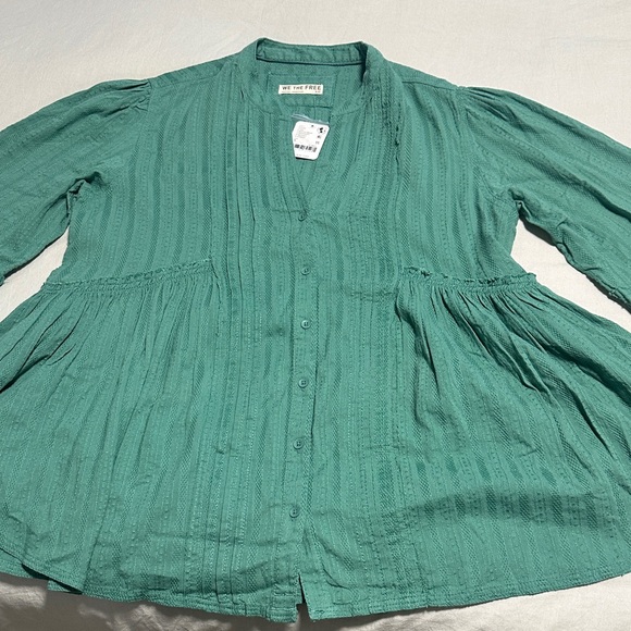 Free People - We the Free Willow button down - Picture 7 of 9